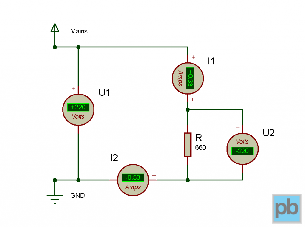 Simple resistor circuit peterbudai