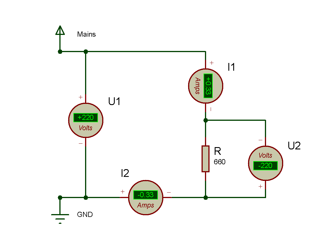 Circuit with a resistor